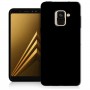 CUSTODIA IN SILICONE PER SAMSUNG GALAXY A8 NERA