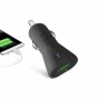 CARICATORE AUTO CON 2 MICRO USB DA 2100MHA