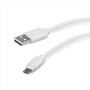 CAVO DATI USB 2.0 A MICRO USB 1,0 WHITE