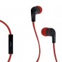 AURICOLARE STEREO CON MICROFONO PER SMARTPHONE RED