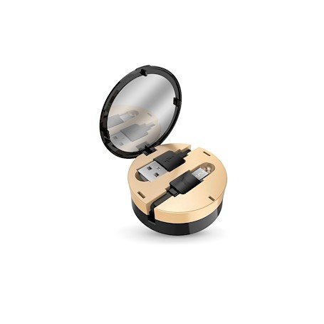 CAVO DATI USB 2.0 A MCRO USB CON CUSTODIA A SPECCH