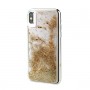 CUSTODIA IN SILICONE PER IPHONE X GOLD
