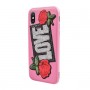 CUSTODIA IN SILICONE PER IPHONE X/XS FANTASIA