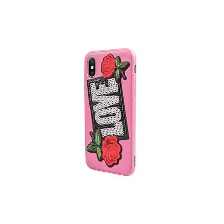 CUSTODIA IN SILICONE PER IPHONE X/XS FANTASIA