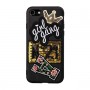 CUSTODIA IN SILICONE PER IPHONE 8/7 FANTASIA