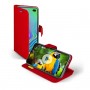 CUSTODIA A LIBRO PER SAMSUNG GALAXY S10 PLUS RED