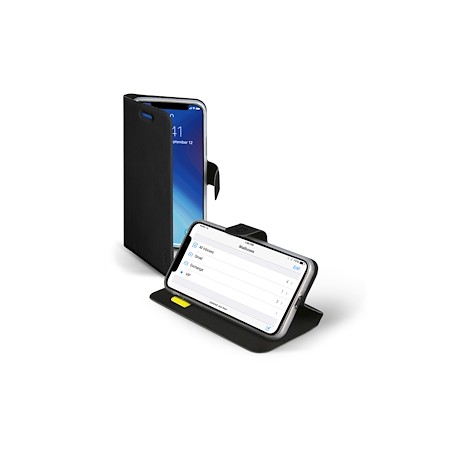 CUSTODIA A LIBRO PER IPHONE XS MAX NERA