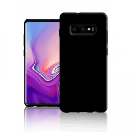 CUSTODIA IN SILICONE PER SAMSUNG GALAXY S10 NERA
