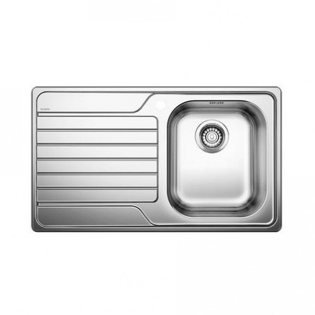 LAVELLO 2 VASCHE INOX 116X50 CON SCOLATURA DX