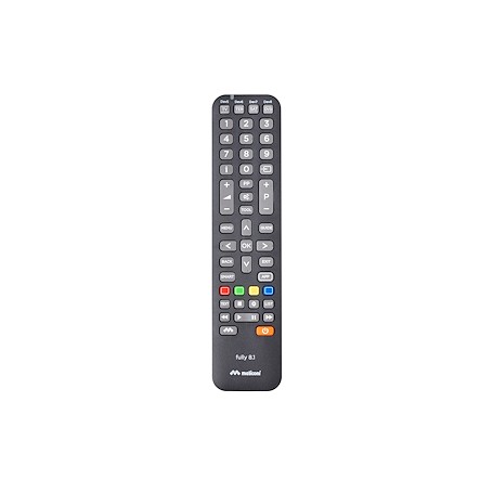TELECOMANDO TV UNIVERSALE 8 IN 1 BLACK