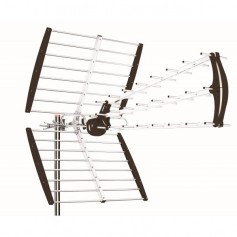 ANTENNA TV ESTERNA UHF SEGNALI DVB 43 ELEMENTI