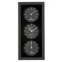 OROLOGIO DA PARETE TERMO IGROMETRO NERO