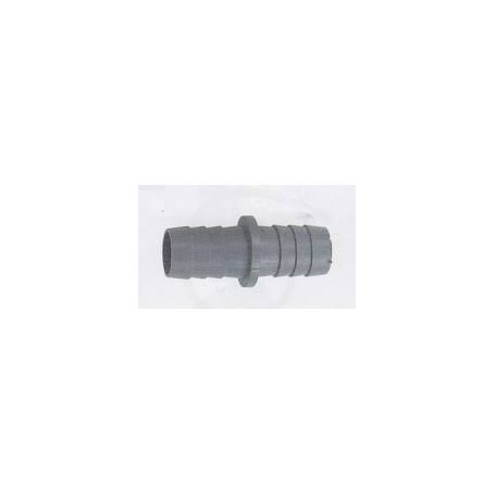 RACCORDO DRITTO 21X23MM PER TUBO SCARICO LAVATRICE