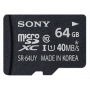 MEMORY MICRO SD DA 64GB XC CON ADATTATORE