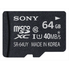 MEMORY MICRO SD DA 64GB XC CON ADATTATORE