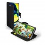 CUSTODIA A LIBRO PER GALAXY A80/A90 COLOR NERO