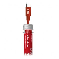 CAVO DATI USB 2.0 A MICRO USB 1,0MT IN PROVETTA R
