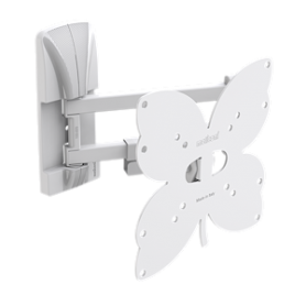 SUPPORTO TV 26-40 CON BRACCIO WHITE