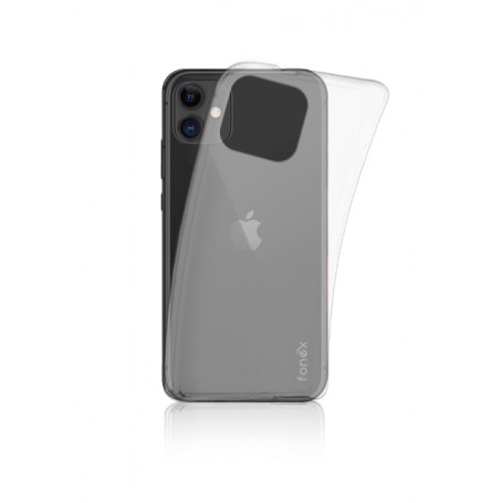 CUSTODIA IN SILICONE PER IPHONE 11 TRASP