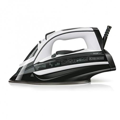 FERRO DA STIRO A VAPORE 2800WATT PIASTRA ANODIZZA