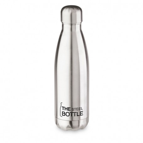 BOTTIGLIA TERMICA 500ML IN ALLUMINIO COLOR SILVER