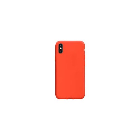 CUSTODIA IN SILICONE PER IPHONE X/XS ARANCIO
