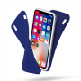CUSTODIA IN SILICONE PER IPHONE X/XS BLUE