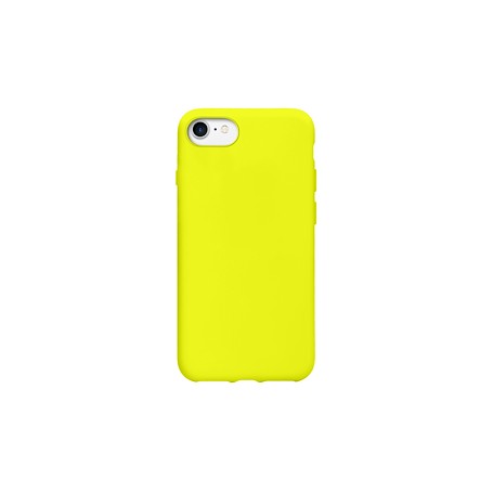 CUSTODIA IN SILICONE PER IPHONE 7/8 GIALLO