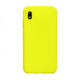 CUSTODIA IN SILICONE PER GALAXY A10 GIALLO