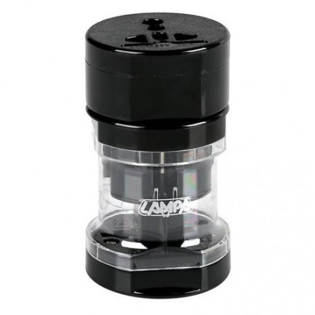 ADATTATORE UNIVERSALE DA VIAGGIO 2PORTE USB 2500AH