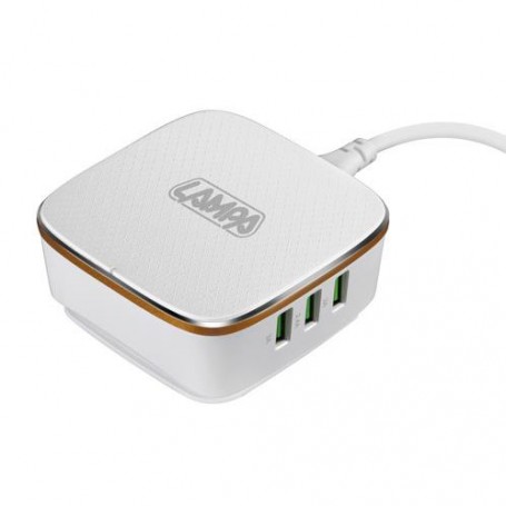 CARICATORE DA RETE CON 6 PORTE USB 7000MA