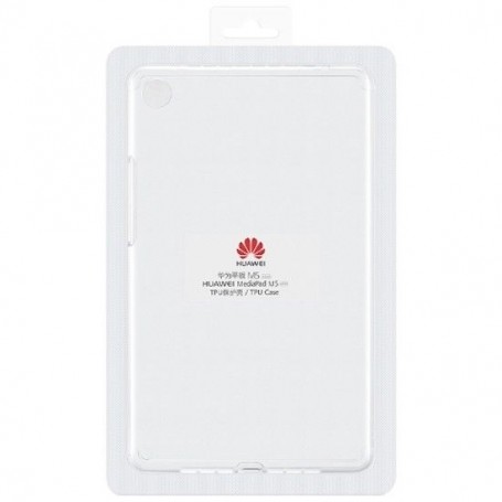 CUSTODIA TPU TRASPARENTE PER HUAWEI M5/M5PRO