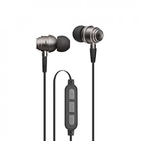 AURICOLARE BLUETOOTH CON FILO JACK 3,5MM NERO