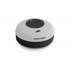 SPEAKER BLUETOOTH PORTATILE CON VENTOSA WHITE
