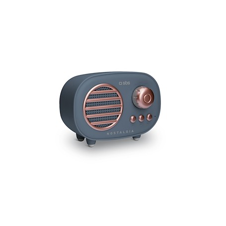 SPEAKER BLUETOOTH 3.0WATT COLOR AZZURRO
