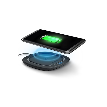 CARICATORE WIRELESS 10WATT CON CAVO MICRO USB
