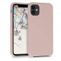 CUSTODIA IN SILICONE PER IPHONE 11 ROSA