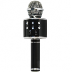 MICROFONO KARAOKE WIRELESS NERO