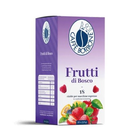 CIALDE GUSTO ALLA FRUTTA  BORBONE 18PZ