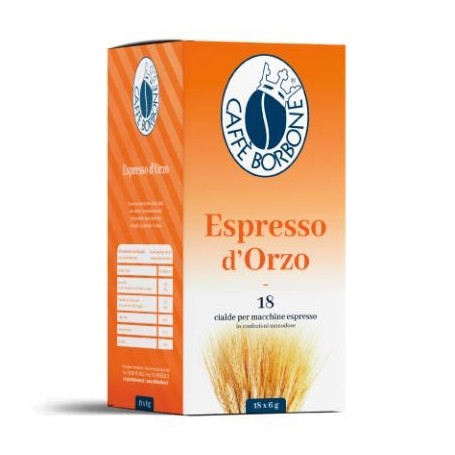 CIALDE GUSTO ORZO BORBONE 18PZ