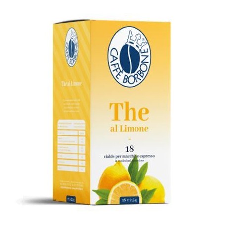 CIALDE GUSTO THE LIMONE BORBONE 18PZ