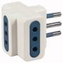 ADATTATORE SPINA 10A 3PRESA 10A