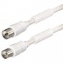 CAVO ANTENNA 5MT M/M BIANCO