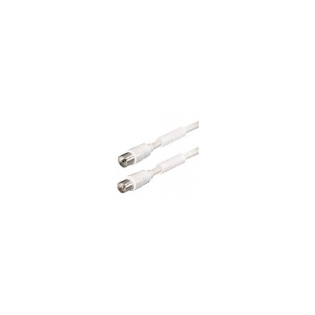CAVO ANTENNA 5MT M/M BIANCO