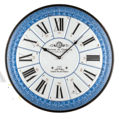 OROLOGIO DA PARETE METALLO NUM ROMANI