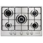 PIANO COTTURA A GAS 5 FUOCHI 70CM INOX