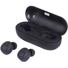 CUFFIA AURICOLARE BLUETOOTH CON CUSTODIA RICARICA