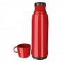 BOTTIGLIA TERMICA 0.9LT ROSSA CON BICCHERE