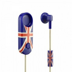 CUFFIA AURICOLARE CON CLIP JACK 3.5 MM UK