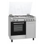 CUCINA A GAS 5 FUOCHI 90X60 CON PORTABOMBOLA GRILL